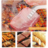 Stainless Steel Barbecue Clip Barbecue Tool Bread Clip Spaghetti Food Clip Steak Clip, Barbecue Clip