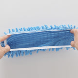 2pcs Chenille Lazy Mopping Shoe Cover Clean Floor Removable and Washable Mop Random Colour, Floor Mop