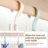 Rotatable Tie Belt Wardrobe Storage Hook, Tie Belt Hook