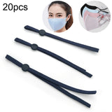 20pcs Adjustable Elastic Band Mask Rope, Random Color Delivery, Elastic Band Mask Rope Elastic Band Mask Rope