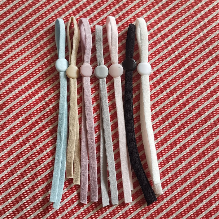 20pcs Adjustable Elastic Band Mask Rope, Random Color Delivery, Elastic Band Mask Rope