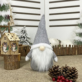 Christmas Decorations Window Decorations for Faceless Elderly Dolls Decorative Dolls, (Grey), (Pink), (White)