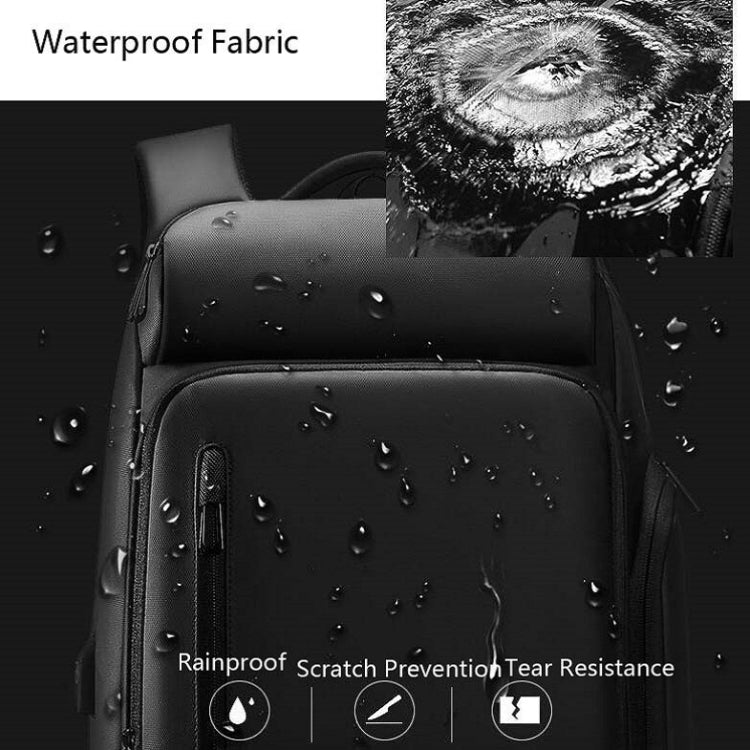 Business Travel Bag PVC Waterproof Backpack