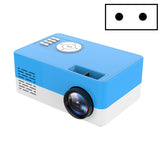 S261/J16 Home Mini HD 1080P Portable LED Projector, Support TF Card / AV / U Disk, US Plug, EU Plug, UK Plug, AU Plug