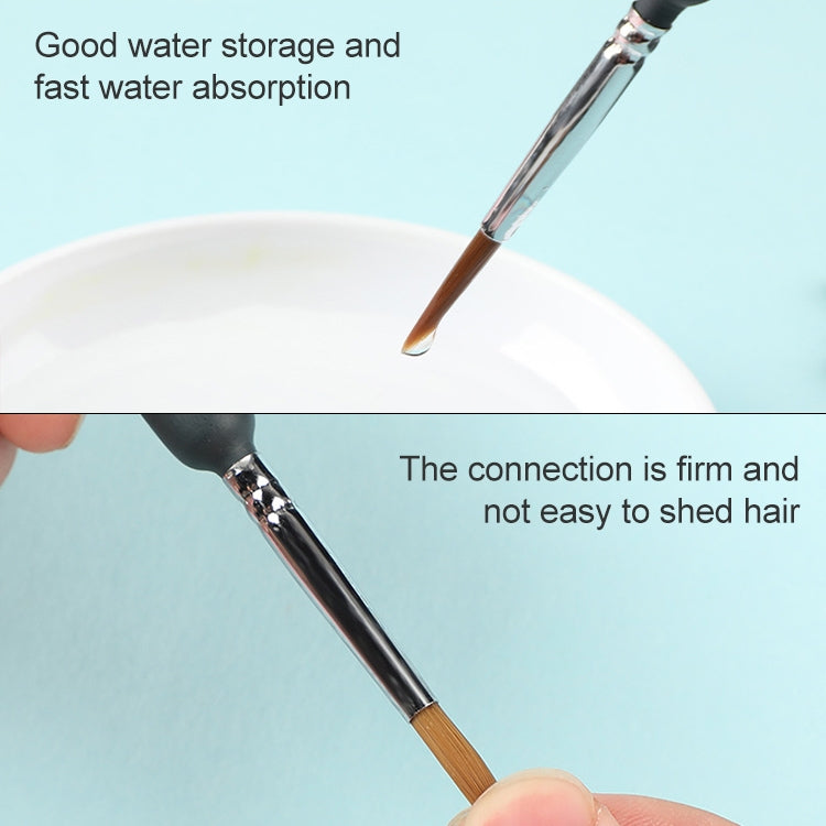 WeiZhuang Hook Line Pen Painting Hand-painted Watercolor Wolf Mint Hook Line Pen Painting Stroke Thin Line Brush, 10 PCS 00000 Dark Blue, 10 PCS 000 Dark Blue, 10 PCS 00 Dark Blue, 10 PCS 0 Dark Blue, 10 PCS 1 Dark Blue, 10 PCS 2 Dark Blue             ...