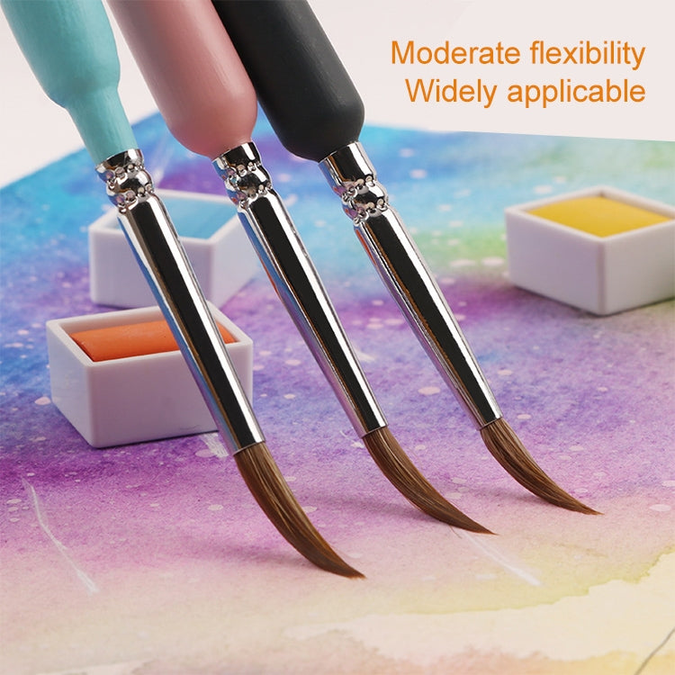 WeiZhuang Hook Line Pen Painting Hand-painted Watercolor Wolf Mint Hook Line Pen Painting Stroke Thin Line Brush, 10 PCS 00000 Dark Blue, 10 PCS 000 Dark Blue, 10 PCS 00 Dark Blue, 10 PCS 0 Dark Blue, 10 PCS 1 Dark Blue, 10 PCS 2 Dark Blue             ...