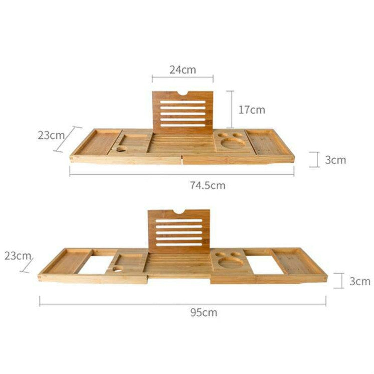 Bathtub Wine Mobile Phone Tablet Stand Bathtub Shelf Tray Shelf Rack, Wine Mobile Phone Tablet Stand