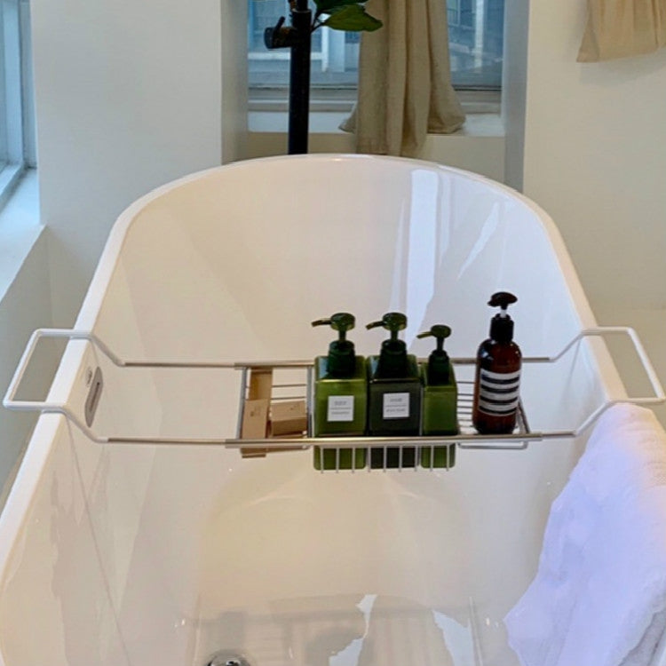 304 Stainless Steel Bathtub Rack Retractable Bracket Bathroom Shelf, Stainless Steel Bathtub Rack Stainless Steel Bathtub Rack