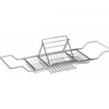 304 Stainless Steel Bathtub Rack Retractable Bracket Bathroom Shelf, Stainless Steel Bathtub Rack