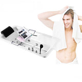 304 Stainless Steel Bathtub Rack Retractable Bracket Bathroom Shelf, Stainless Steel Bathtub Rack