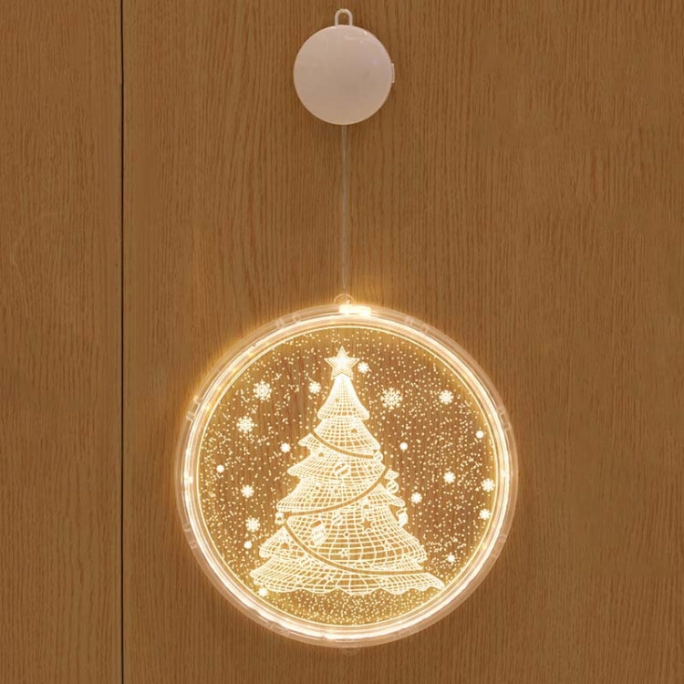 Christmas Decoration Light LED Holiday 3D Hanging Lamp, Battery, USB