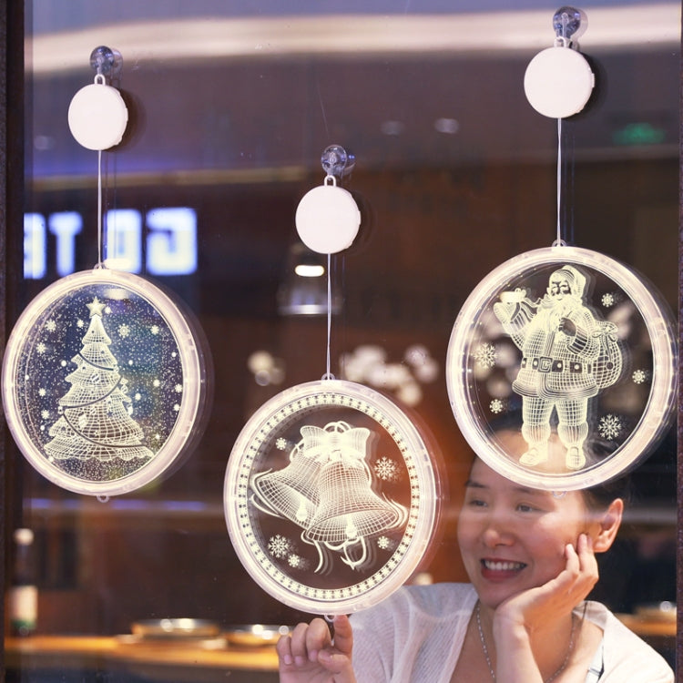 Christmas Decoration Light LED Holiday 3D Hanging Lamp, Battery, USB