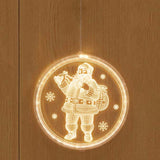 Christmas Decoration Light LED Holiday 3D Hanging Lamp, Battery, USB