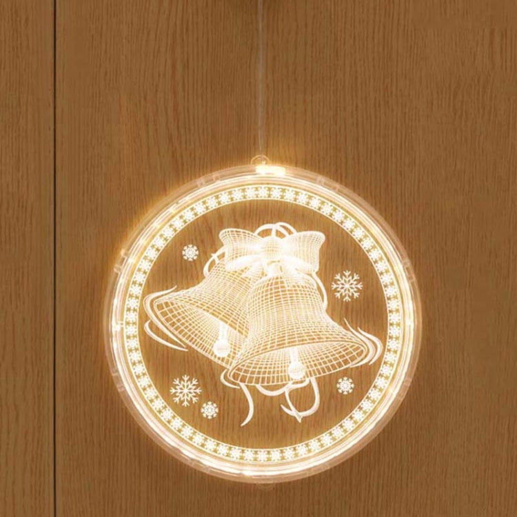 Christmas Decoration Light LED Holiday 3D Hanging Lamp, Battery, USB