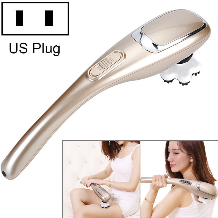Rechargeable Dolphin Massager Electric Cervical Massage Stick, A10 Straight Plug US Plug, A15 Charging US Plug, A10 Straight Plug EU Plug, A15 Charging EU Plug