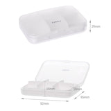 FaSoLa Pill Box Portable Dispensing Mini Medicine Sealed Box