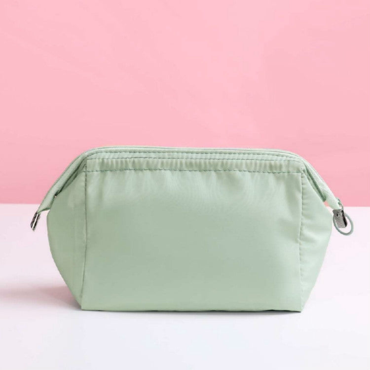 Waterproof Cosmetic Bag Travel Portable Toilet Bag Multifunctional Storage Bag Light Green