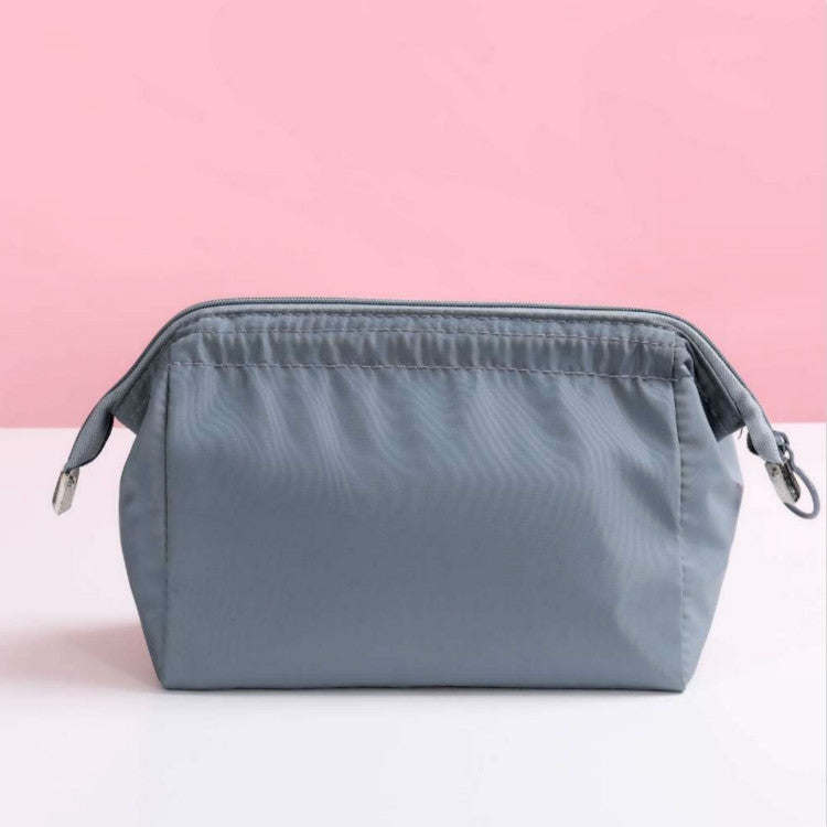 Waterproof Cosmetic Bag Travel Portable Toilet Bag Multifunctional Storage Bag Gray
