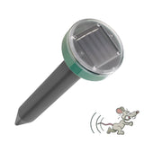 Solar Mouse Repeller Ultrasonic LED Manor Farm Rice Field Mouse Repeller Snake Repeller, Solar Mouse Repeller (Round ), Solar Mouse Repeller (Square)