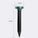 Solar Mouse Repeller Ultrasonic LED Manor Farm Rice Field Mouse Repeller Snake Repeller, Solar Mouse Repeller (Round ), Solar Mouse Repeller (Square)