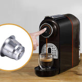 Reusable Stainless Steel Coffee Capsules with Multiple Filling Coffee Filters, Coffee Capsules