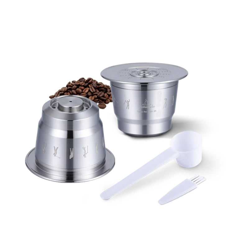 Reusable Stainless Steel Coffee Capsules with Multiple Filling Coffee Filters, Coffee Capsules
