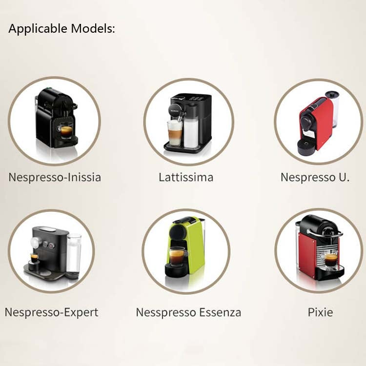 Reusable Stainless Steel Coffee Capsules with Multiple Filling Coffee Filters, Coffee Capsules