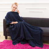 Spring and Autumn Soft and Thick Coral Fleece Blanket TV Blanket, Red, Pink, Navy