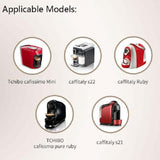 Coffee Machine Capsule Stainless Steel Household Coffee Filter Reusable Coffee Capsule Cup, Coffee Capsules Pattern Random Delivery