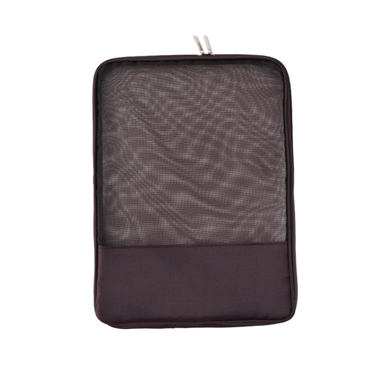 Translucent Mesh Zipper File Bag Special Stationery Storage Bag For Student Exams Random Colour, Stationery Storage Bag Stationery Storage Bag
