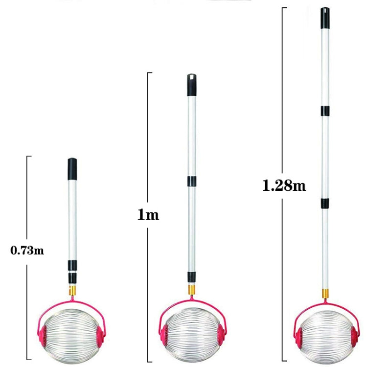 Garden Tools Nut Collector Fruit Picker Picking Walnut Picking Chestnut Picker, Telescopic Rod+Small Scroll Wheel, Telescopic Rod+Big Scroll Wheel
