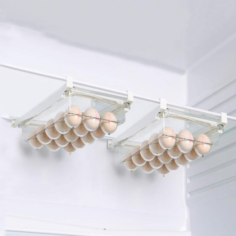 Refrigerator Storage Box Drawer Type Square Household Multifunctional Food Preservation Box, 1 Egg Box, 1 Fresh Box, 2 Egg Box, 2 Fresh Box, 1 Egg Box + 1 Fresh Box, 1 Box Without Hook