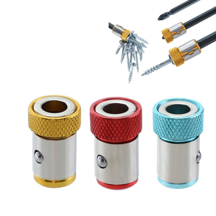 10 PCS Bit Magnetic Ring Screwdriver Bit with Magnetic Universal Steel Sleeve, Color Random Delivery, 10PCS CQ-23 10PCS CQ-23