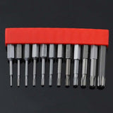 12 PCS / Set Screwdriver Bit With Magnetic S2 Alloy Steel Electric Screwdriver, 1, 2, 3, 4, 5, 6, 7, 8, 9, 10, 11, 12, 13 1