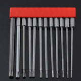 12 PCS / Set Screwdriver Bit With Magnetic S2 Alloy Steel Electric Screwdriver, 1, 2, 3, 4, 5, 6, 7, 8, 9, 10, 11, 12, 13 10