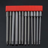 12 PCS / Set Screwdriver Bit With Magnetic S2 Alloy Steel Electric Screwdriver, 1, 2, 3, 4, 5, 6, 7, 8, 9, 10, 11, 12, 13 12