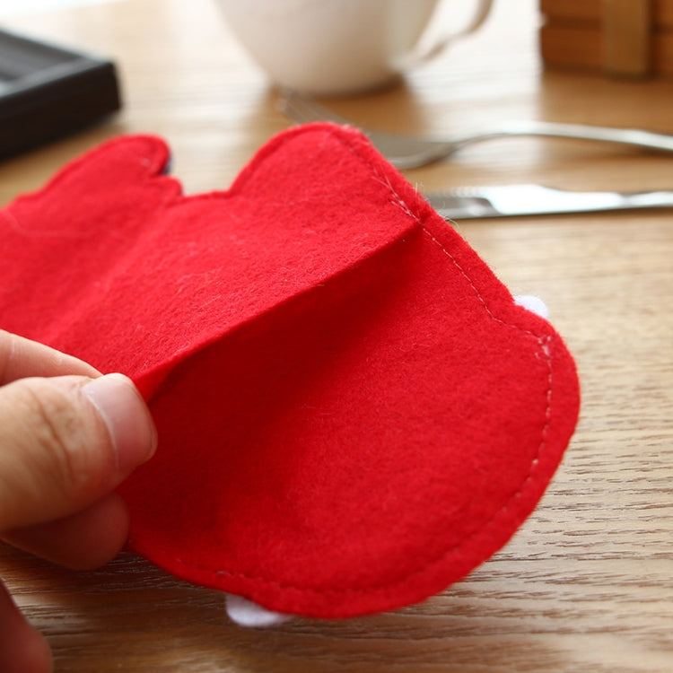 Christmas Knife And Fork Cover Christmas Decorations, Elk