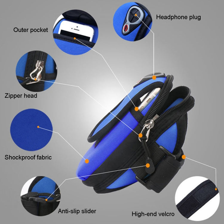 Waterproof Neoprene Phone Running Protective Outdoor Wrist Sports Arm Bag, TBD047713301A, TBD047713301B, TBD047713301C, TBD047713301D, TBD047713301E