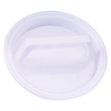 Round Shape Hamburger Press Food-Grade Plastic Hamburger Meat Beef Grill Burger Press Patty Maker Mold Mould Kitchen Tool, 2PCS White
