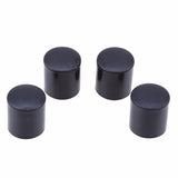 100 PCS Plastic Chair Feet Protectors Black Anti-skid Furniture Legs Table Base Cap Floor Protector Cover, 16mm, 19mm, 22mm, 25mm