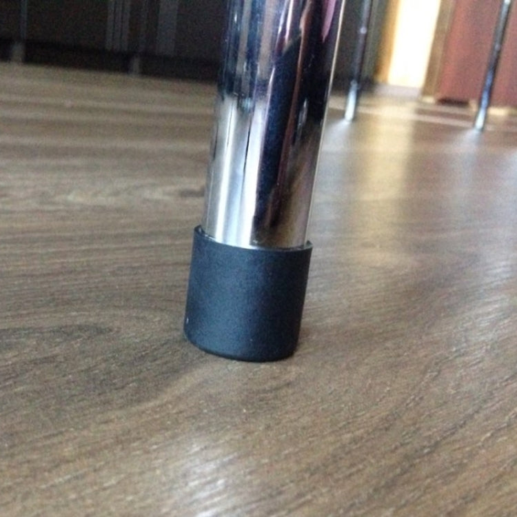100 PCS Plastic Chair Feet Protectors Black Anti-skid Furniture Legs Table Base Cap Floor Protector Cover, 16mm, 19mm, 22mm, 25mm