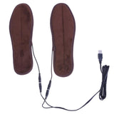 2 Pairs USB Shoe Dryer Electric Insoles Shoe Winter Keep Warm Heated Insole for Shoes Boot, 35-36, 39-40, 41-42, 43-44