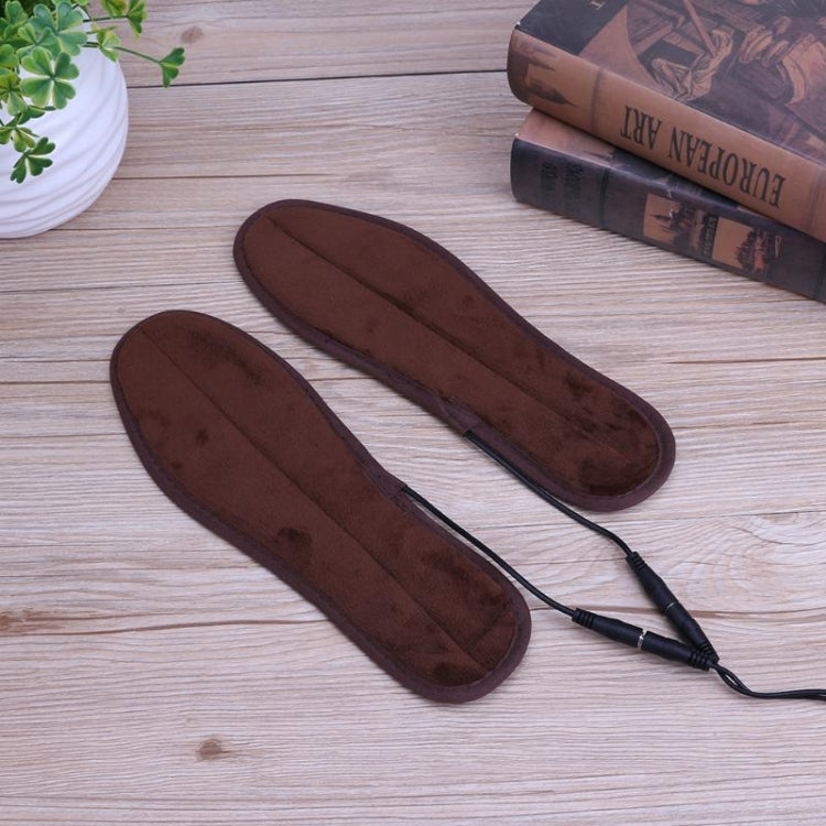 2 Pairs USB Shoe Dryer Electric Insoles Shoe Winter Keep Warm Heated Insole for Shoes Boot, 35-36, 39-40, 41-42, 43-44