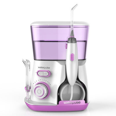 Waterpulse V300 800ml Oral Irrigator Dental Flosser Oral Hygiene Water Flossing Cleaner, US, UK, EU US Red