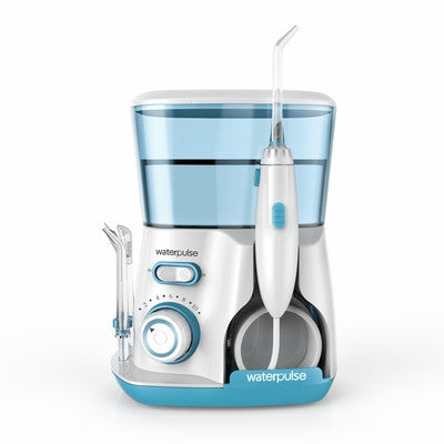 Waterpulse V300 800ml Oral Irrigator Dental Flosser Oral Hygiene Water Flossing Cleaner, US, UK, EU EU Green