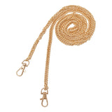 10 PCS Metal Chain Shoulder Bags Handbag Buckle Handle DIY Double Woven Iron Chain Belt, 40cm, 60cm, 100cm, 120cm, 140cm