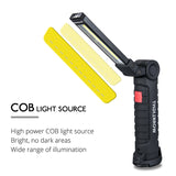 Handheld Movable Work Lights USB Charging Multi-functional and Folding Emergency Lights, 14.8 x 4.7cm