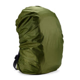 Waterproof Dustproof Backpack Rain Cover Portable Ultralight Outdoor Tools Hiking Protective Cover, 35L, 45L, 50-60L, 70L, 80L 50-60L Arm Green