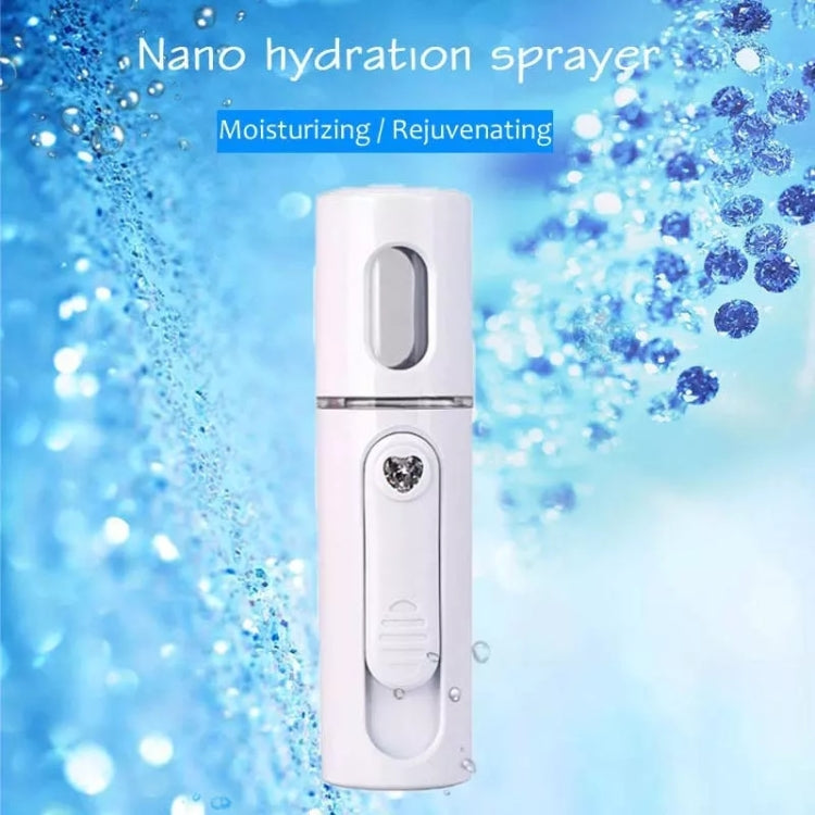 Facial Steamer Nano Steamer Handy Face Moisture Sprayer Rechargeable Mini USB Charging