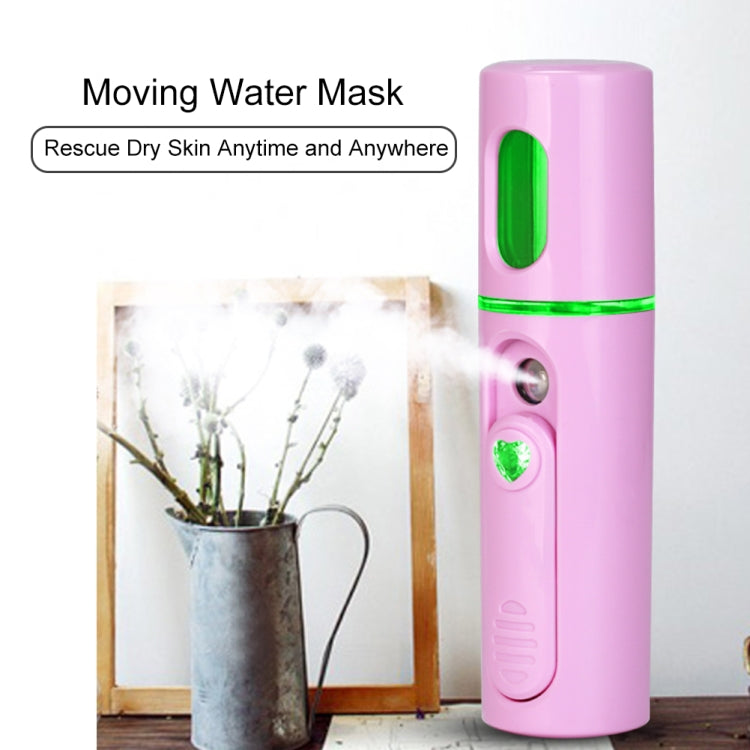 Facial Steamer Nano Steamer Handy Face Moisture Sprayer Rechargeable Mini USB Charging